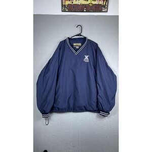 Xavier University Jacket Mens 2XL Blue NCAA Basketball VESI Sportswear Pullover